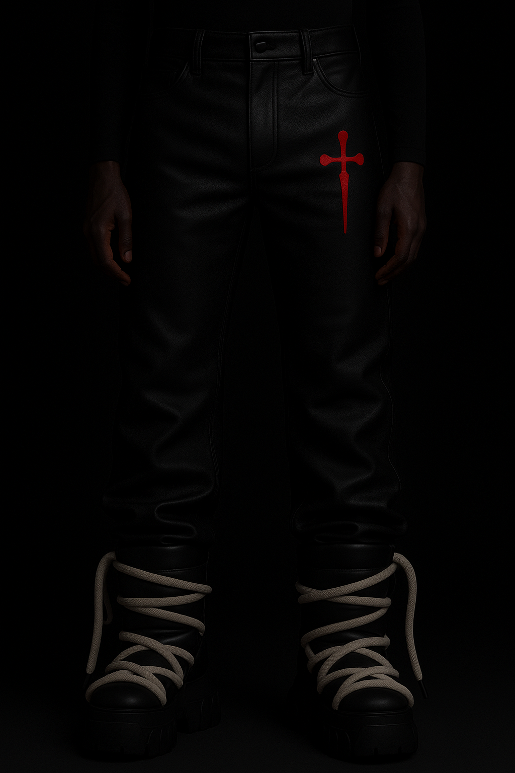 Crimson Omen Leathers