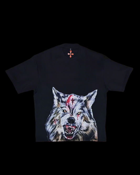 WAR WOLF SHIRT (Black)