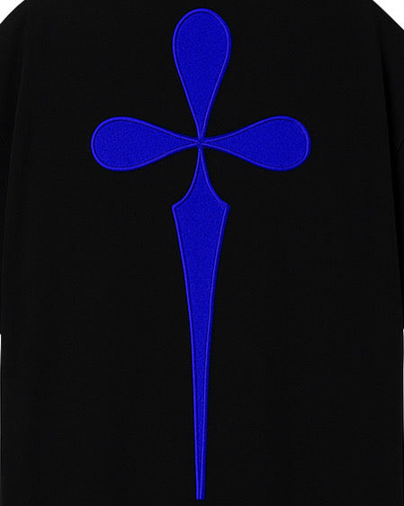 “DIE COLD” DIEALONEWOLF® OVERSIZED T-Shirts (BLACK)