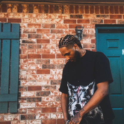 WAR WOLF SHIRT (Black)