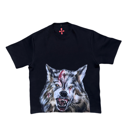 WAR WOLF SHIRT (Black)