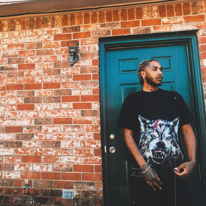 WAR WOLF SHIRT (Black)