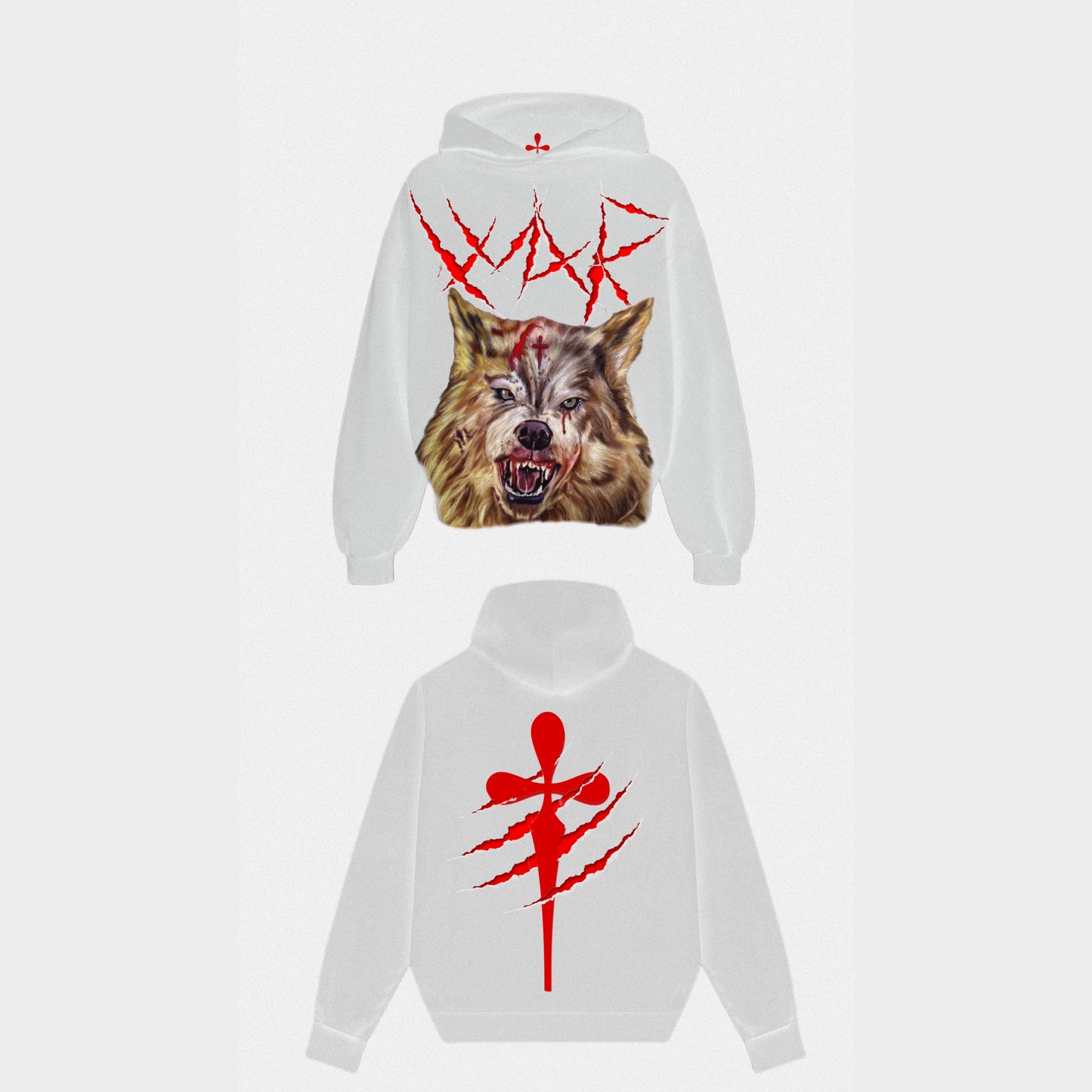 WAR WOLF (WAR) HOODIE (W)