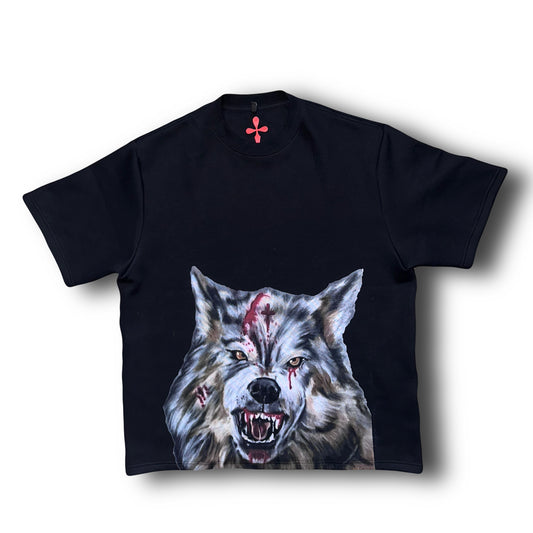 WAR WOLF SHIRT (Black)