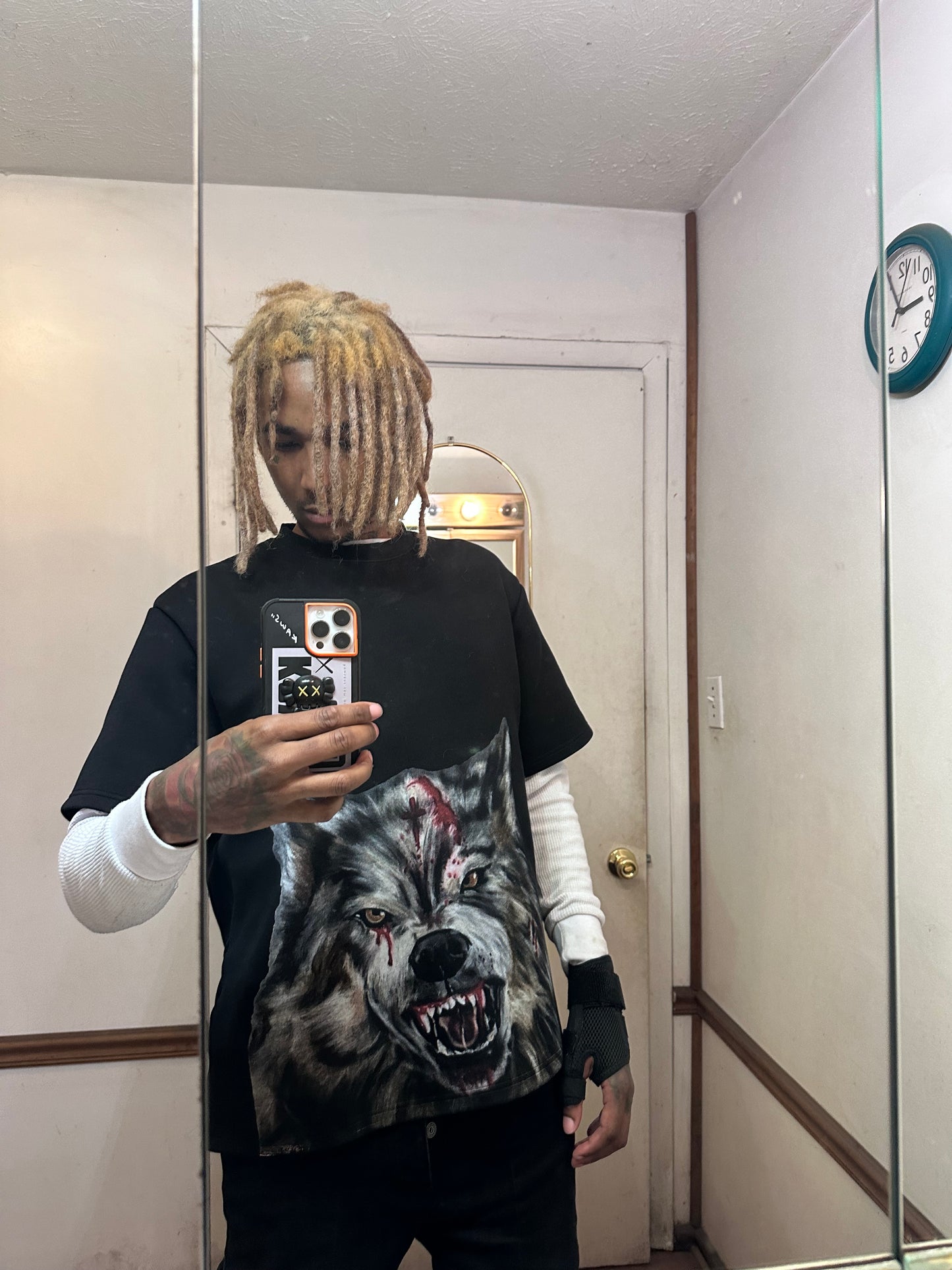 WAR WOLF SHIRT (Black)