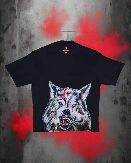 WAR WOLF SHIRT (Black)
