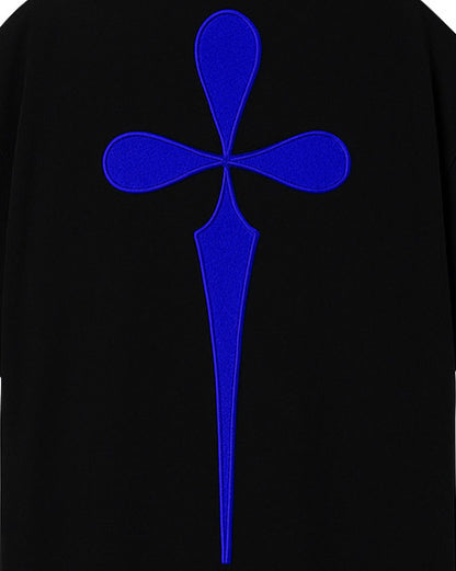 “DIE COLD” DIEALONEWOLF® OVERSIZED T-Shirts (BLACK)