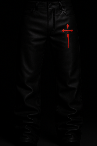 Crimson Omen Leathers