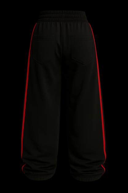 DIEALONEWOLF® — “INNER BEAST” TRIBAL SWEATPANTS
