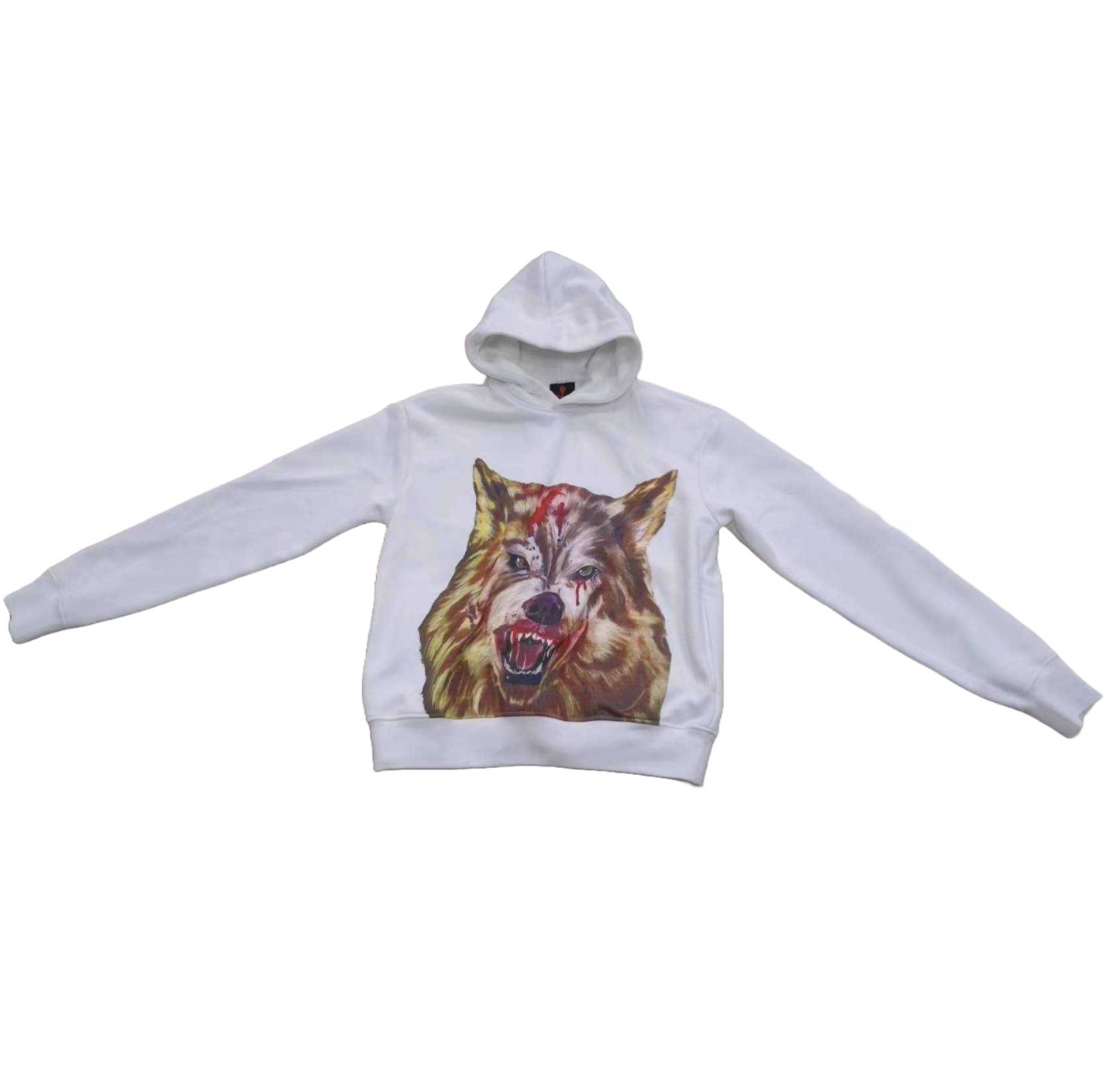 WAR WOLF HOODIE (White)