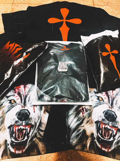 WAR WOLF SHIRT (Black)