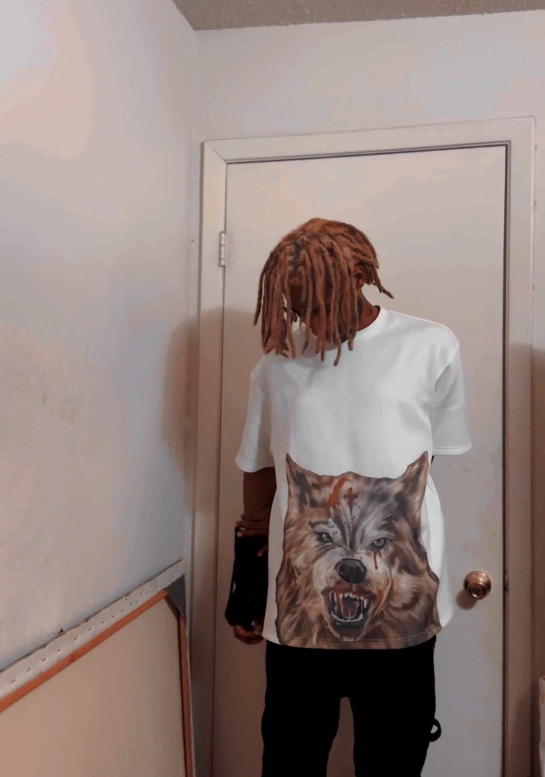 WAR WOLF SHIRT (White)