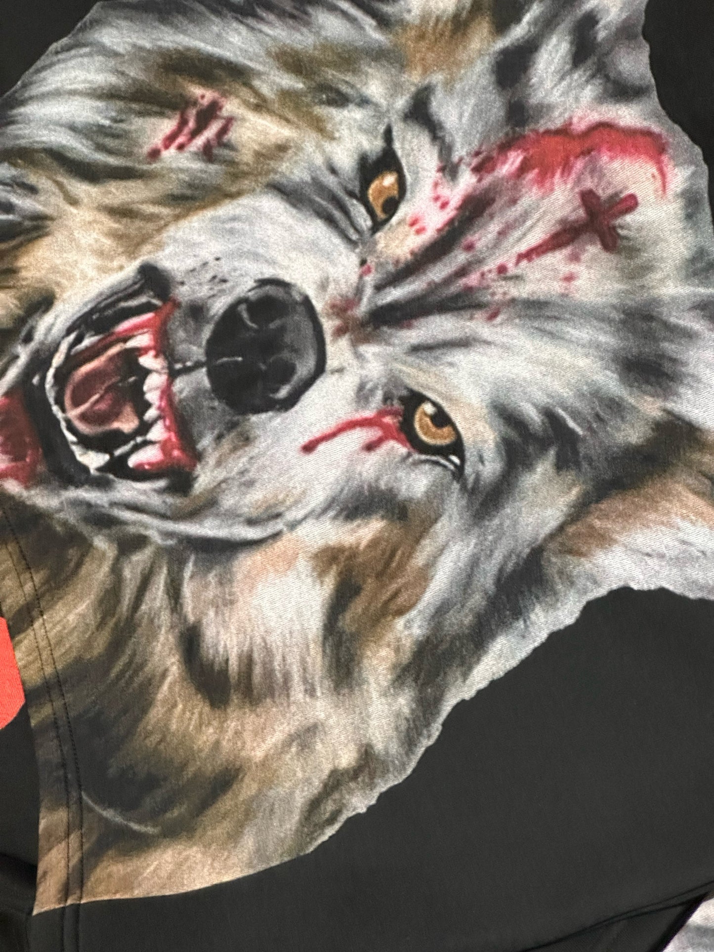 WAR WOLF SHIRT (Black)