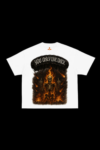 YOU ONLY LIVE ONCE (White)
