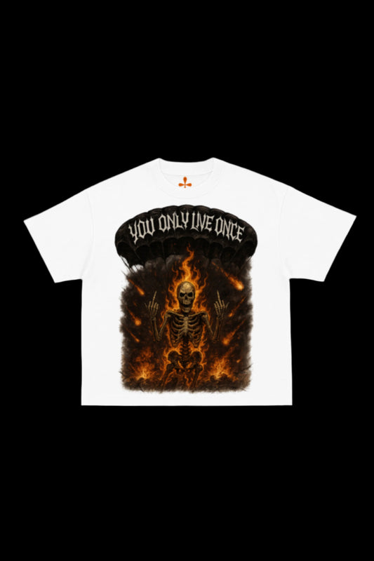 YOU ONLY LIVE ONCE (White)